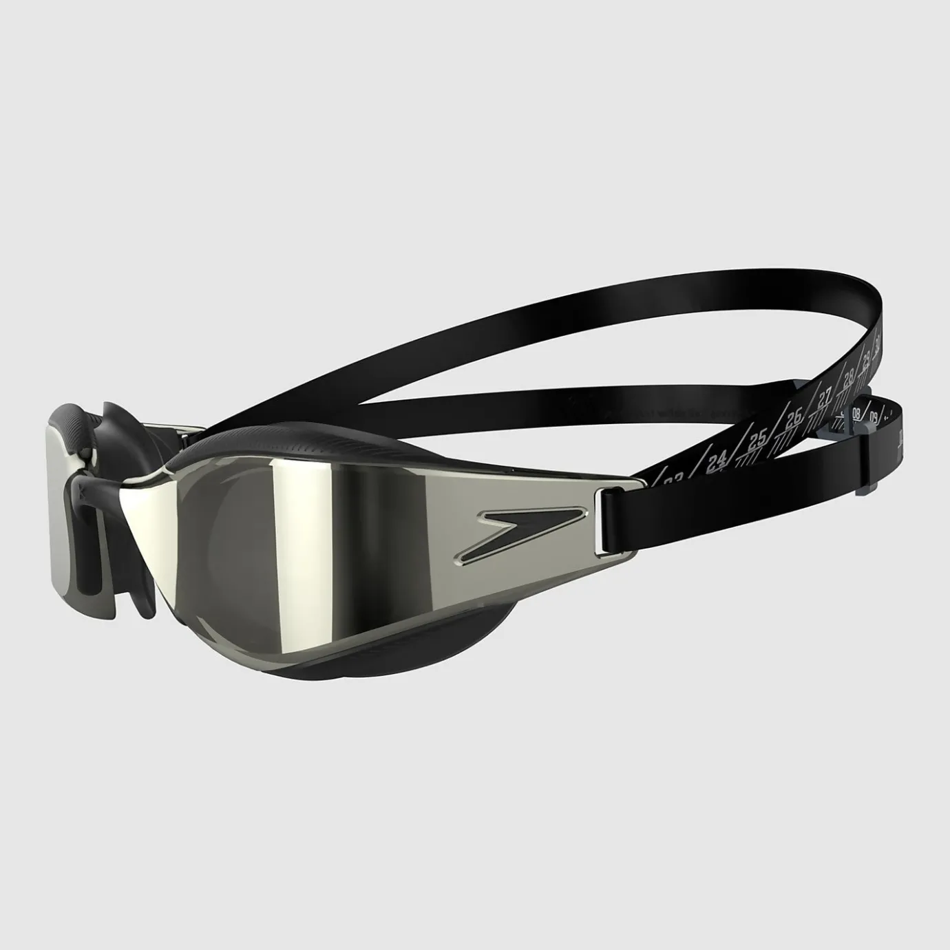 Adult Fastskin Hyper Elite Mirror Goggles Black*Speedo Clearance