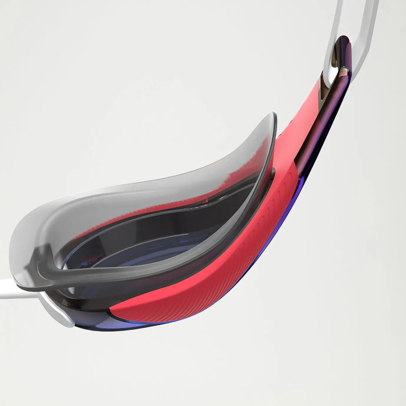 Adult Fastskin Hyper Elite Mirror Goggles White/Blue*Speedo Store