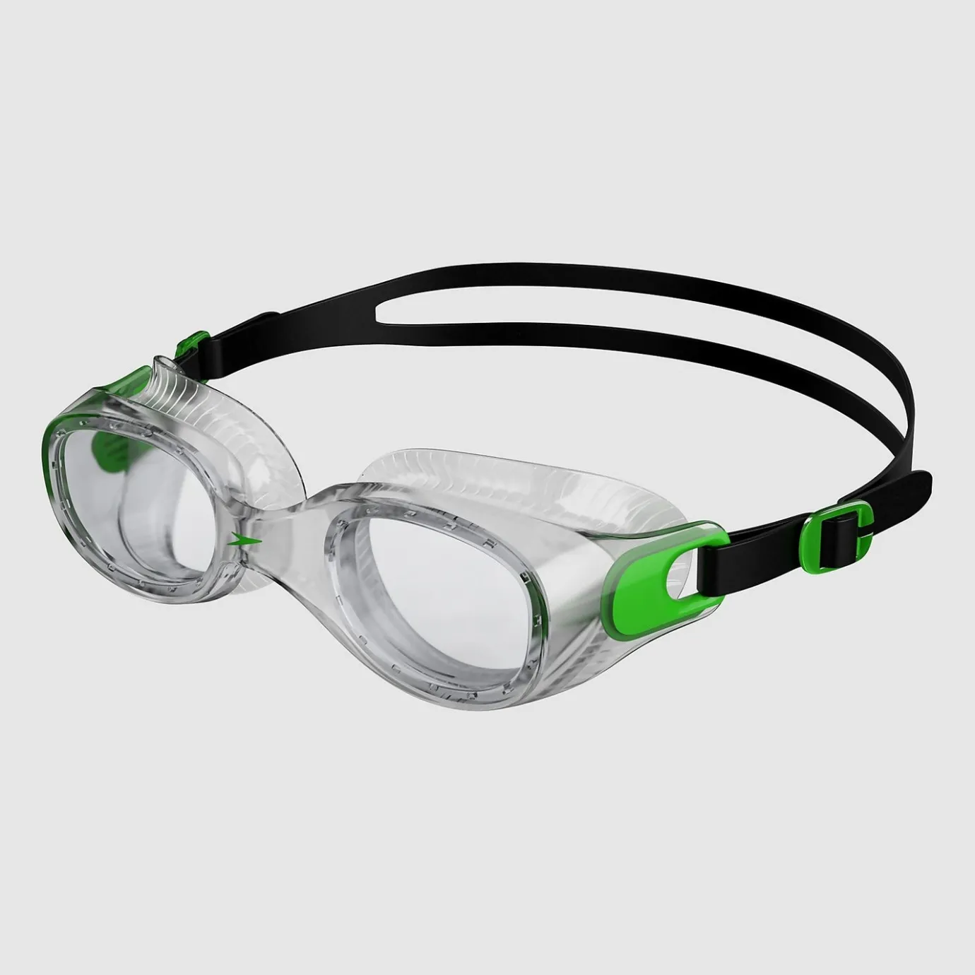 Adult Futura Classic Goggles Green/Clear*Speedo New