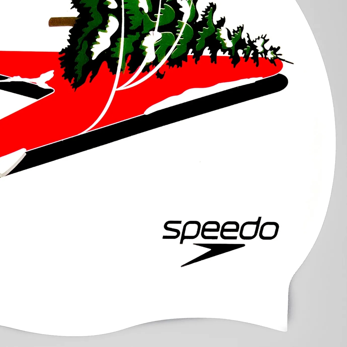 Adult Unisex Christmas Cap White/Red*Speedo Cheap