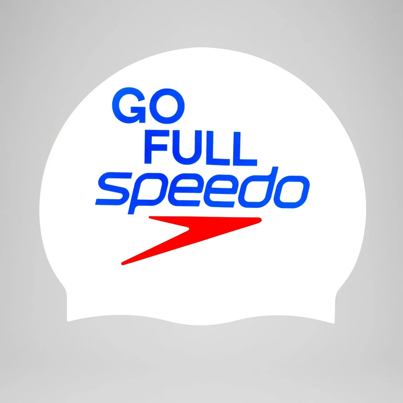 Adult Unisex Go Full Cap White*Speedo Outlet