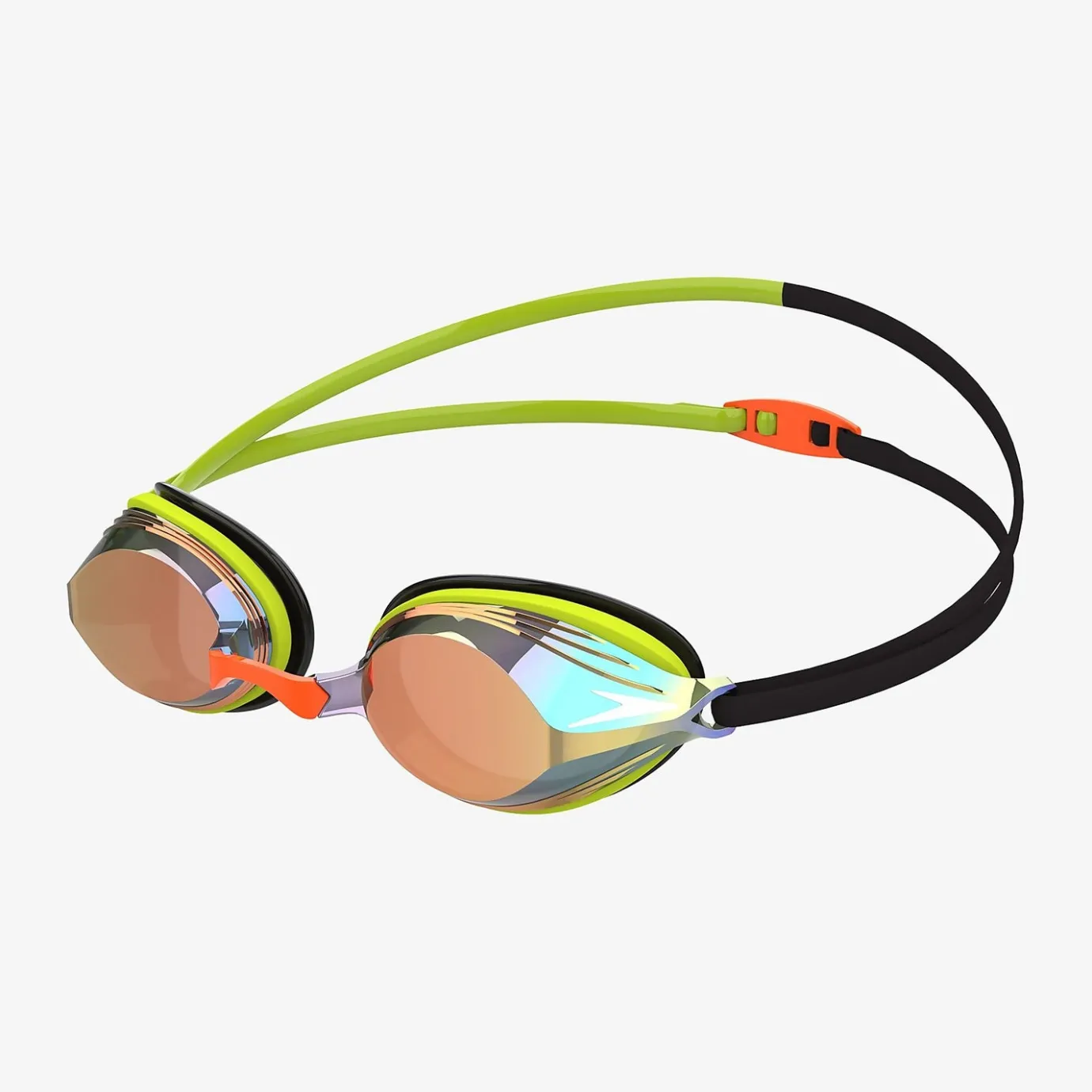 Adult Vengeance Mirror Goggles Green/Orange*Speedo Fashion