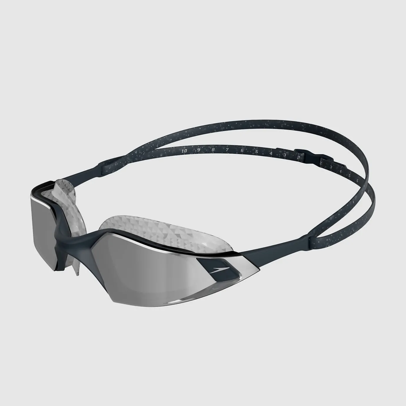 Aquapulse Pro Mirror Goggles Grey/Silver*Speedo Best Sale