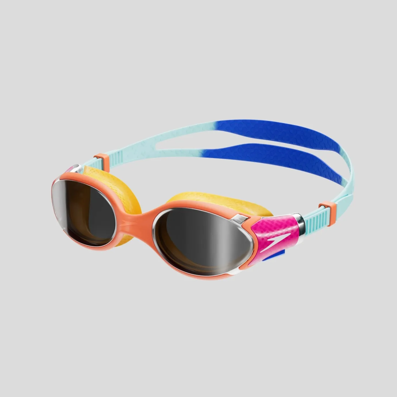 Biofuse 2.0 Mirror Junior Goggles Blue/Orange*Speedo Hot