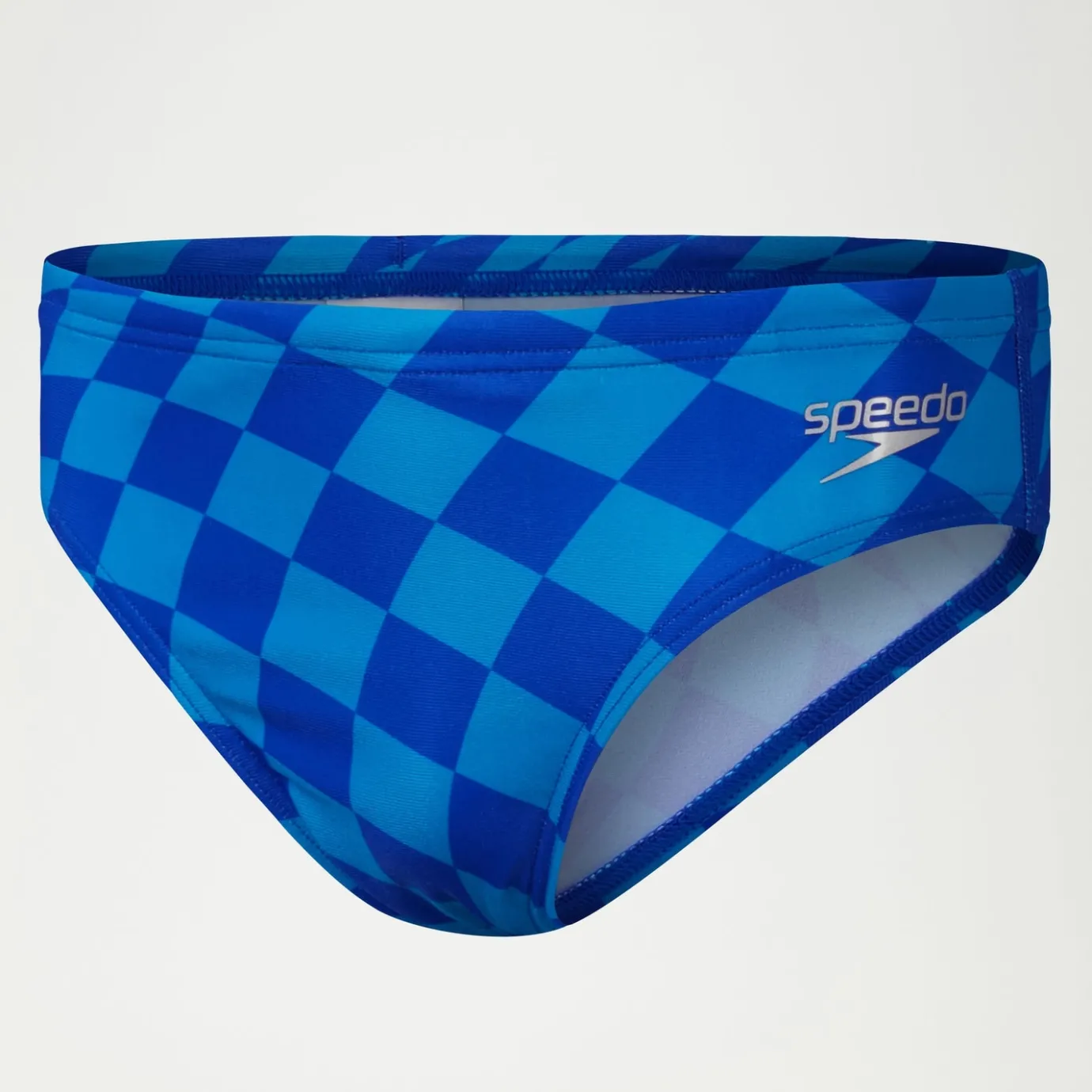 Boys Club Training 6.5cm Allover Digital Brief Blue*Speedo Hot