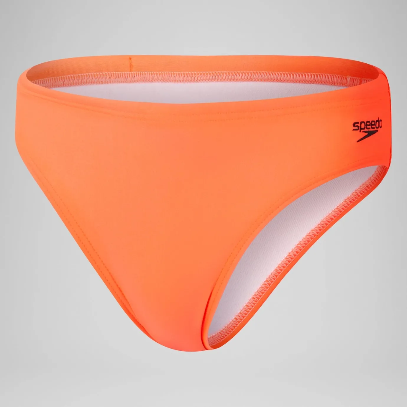 Boys' 6.5cm Logo Brief Red/Black*Speedo Hot