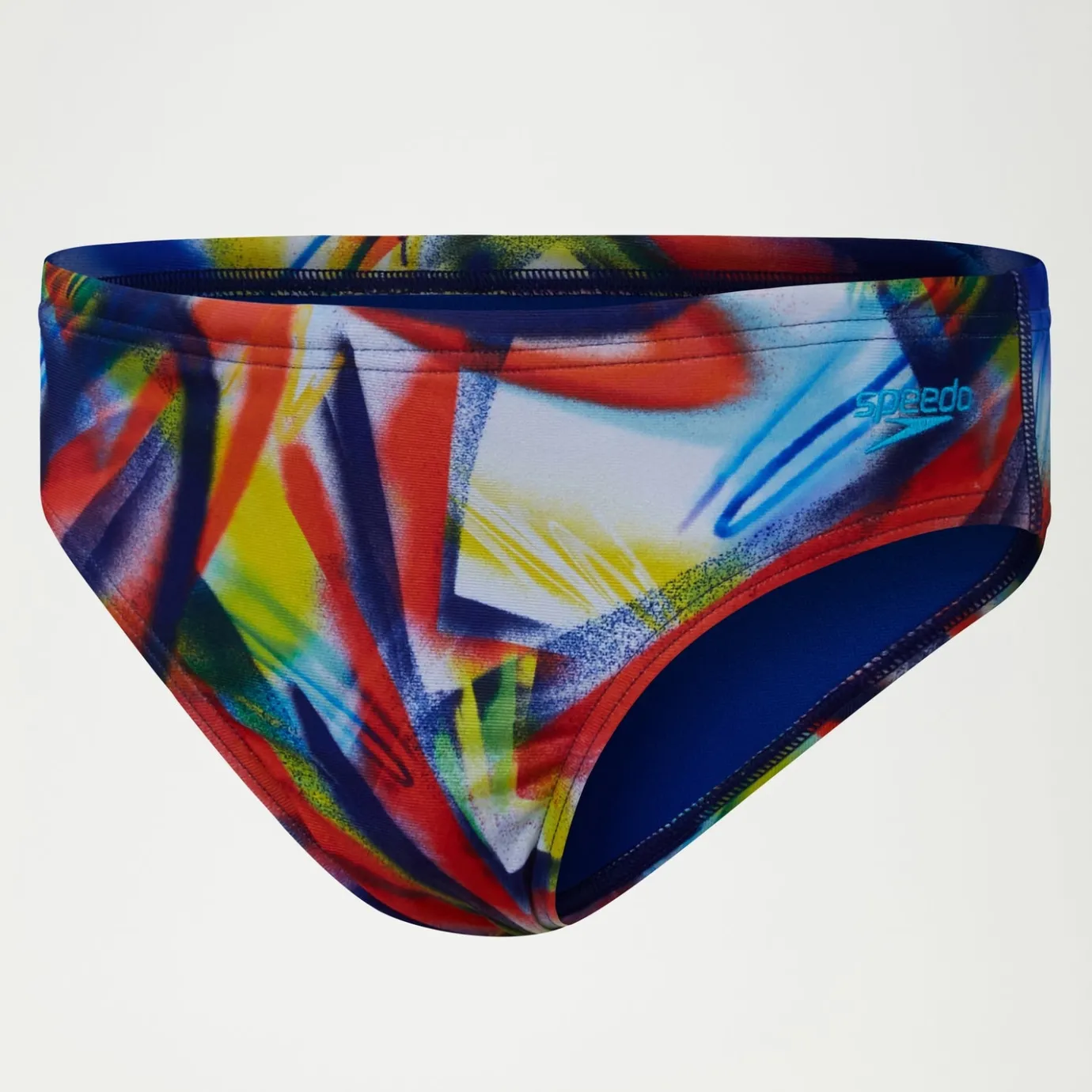 Boys Digital Allover 6.5cm Brief Navy/Red/Green*Speedo Fashion