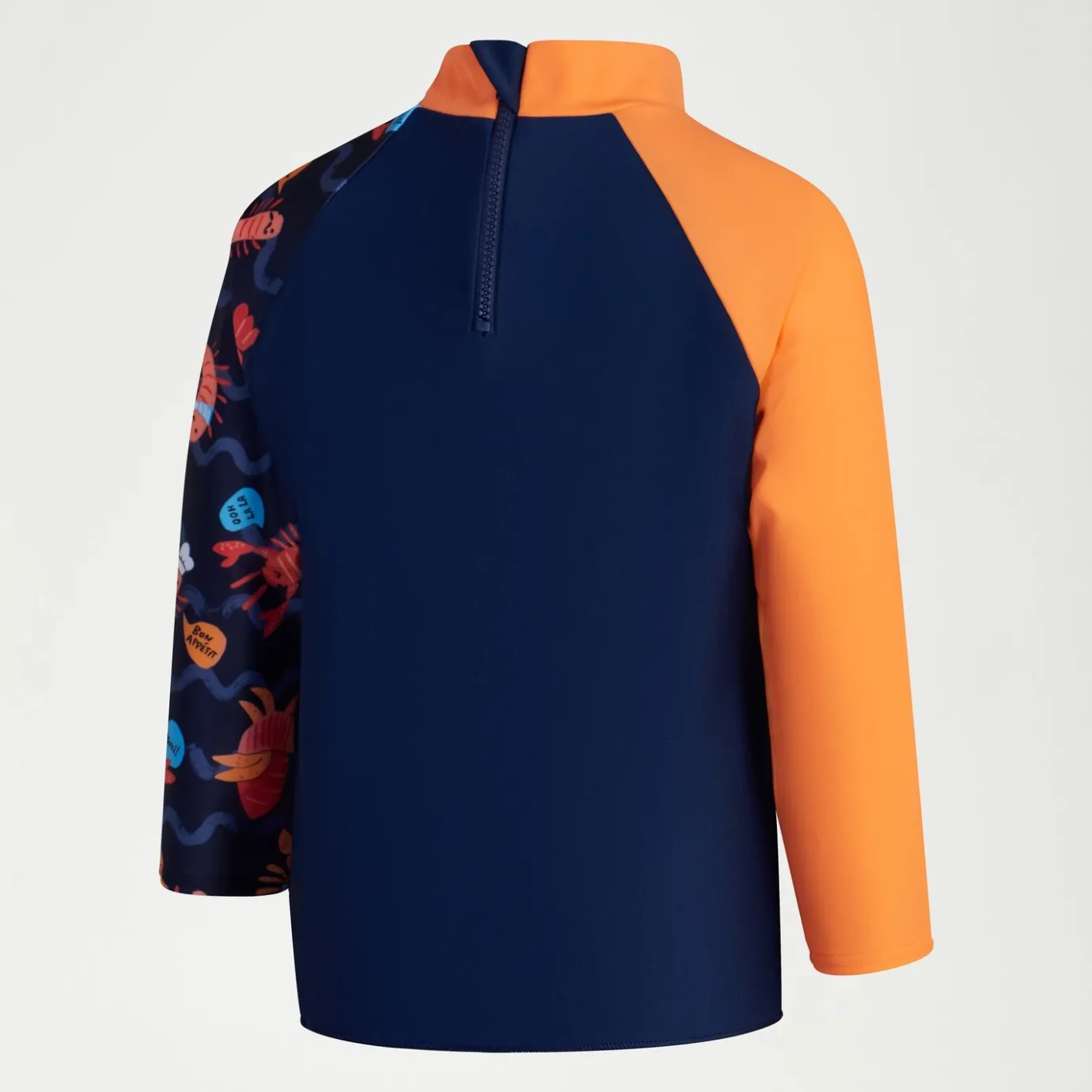 Boys Digital Long Sleeve Rash Top Blue*Speedo Cheap