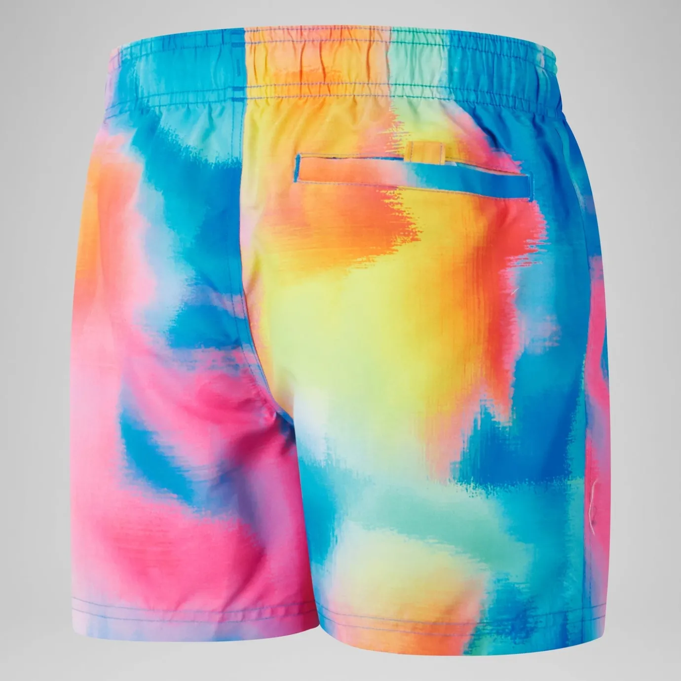 Boys' Digital Printed 13" Swim Short Blue/Yellow*Speedo Flash Sale
