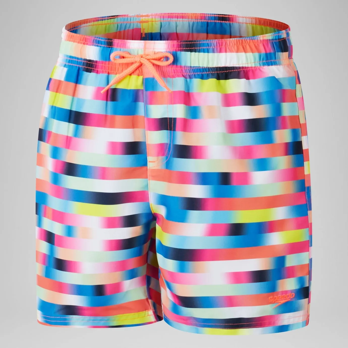 Boys' Digital Printed 15" Swim Short Red/Blue*Speedo Best