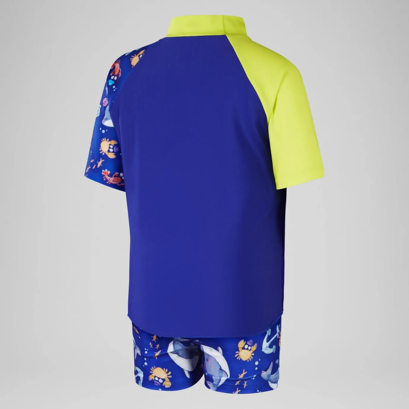 Boys' Digital Short Sleeve Rash Top Blue*Speedo Store