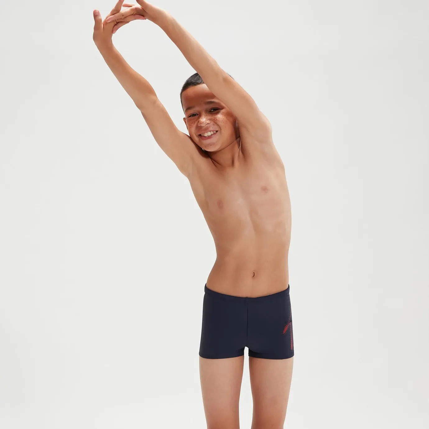 Boys' Hyper Boom Aquashorts Navy/Red*Speedo Store