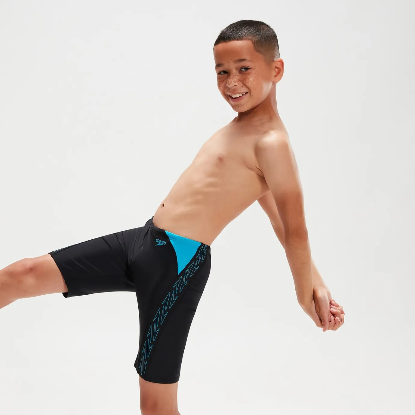 Boys' Hyper Boom Jammer Black/Blue*Speedo Online