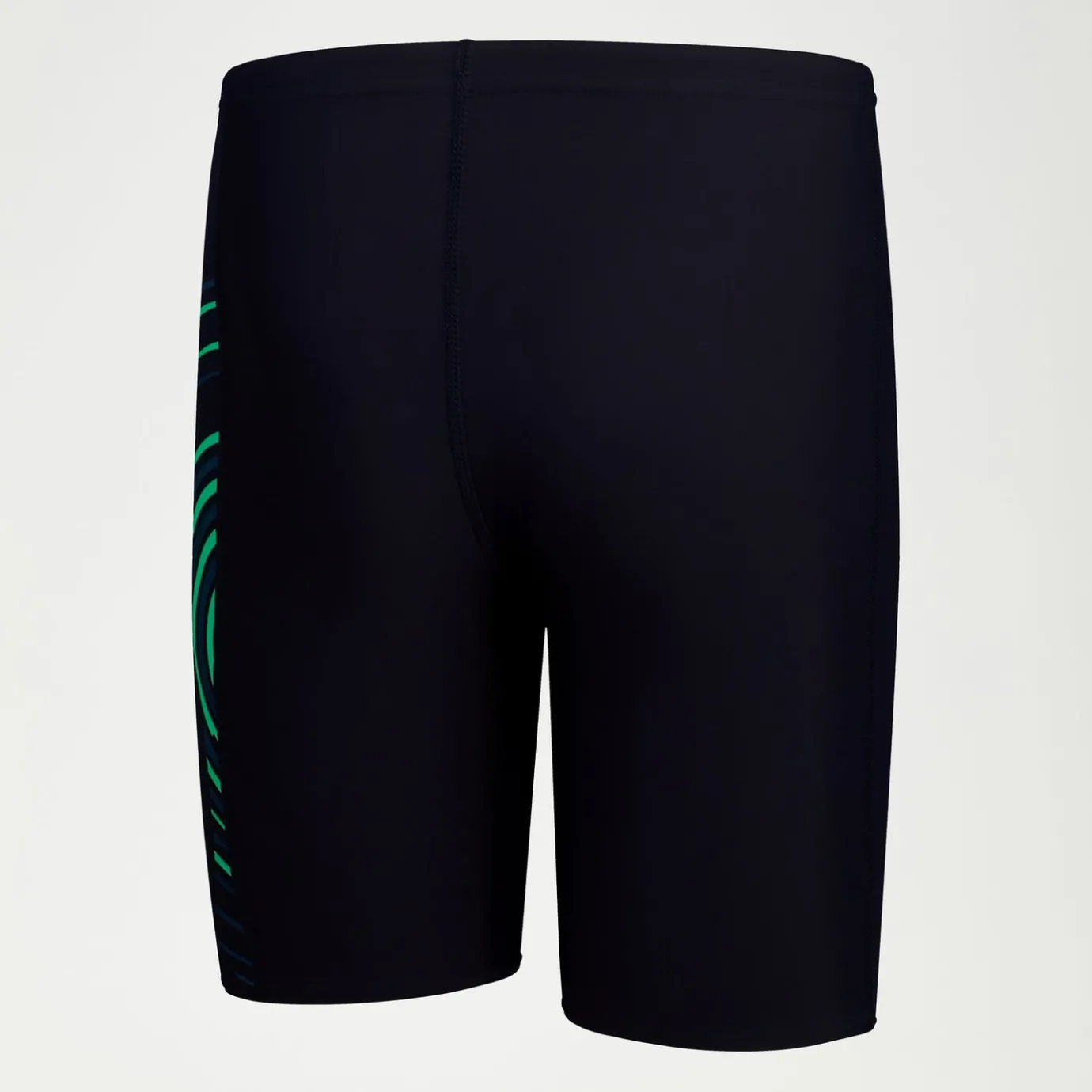 Boys Plastisol Placement Jammer Navy/Green*Speedo Best Sale
