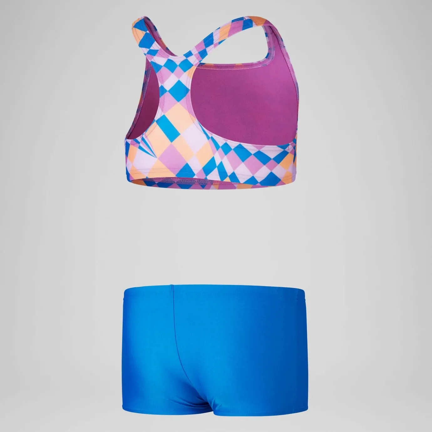 Girls' Allover Bikini Pink/Blue*Speedo Best Sale
