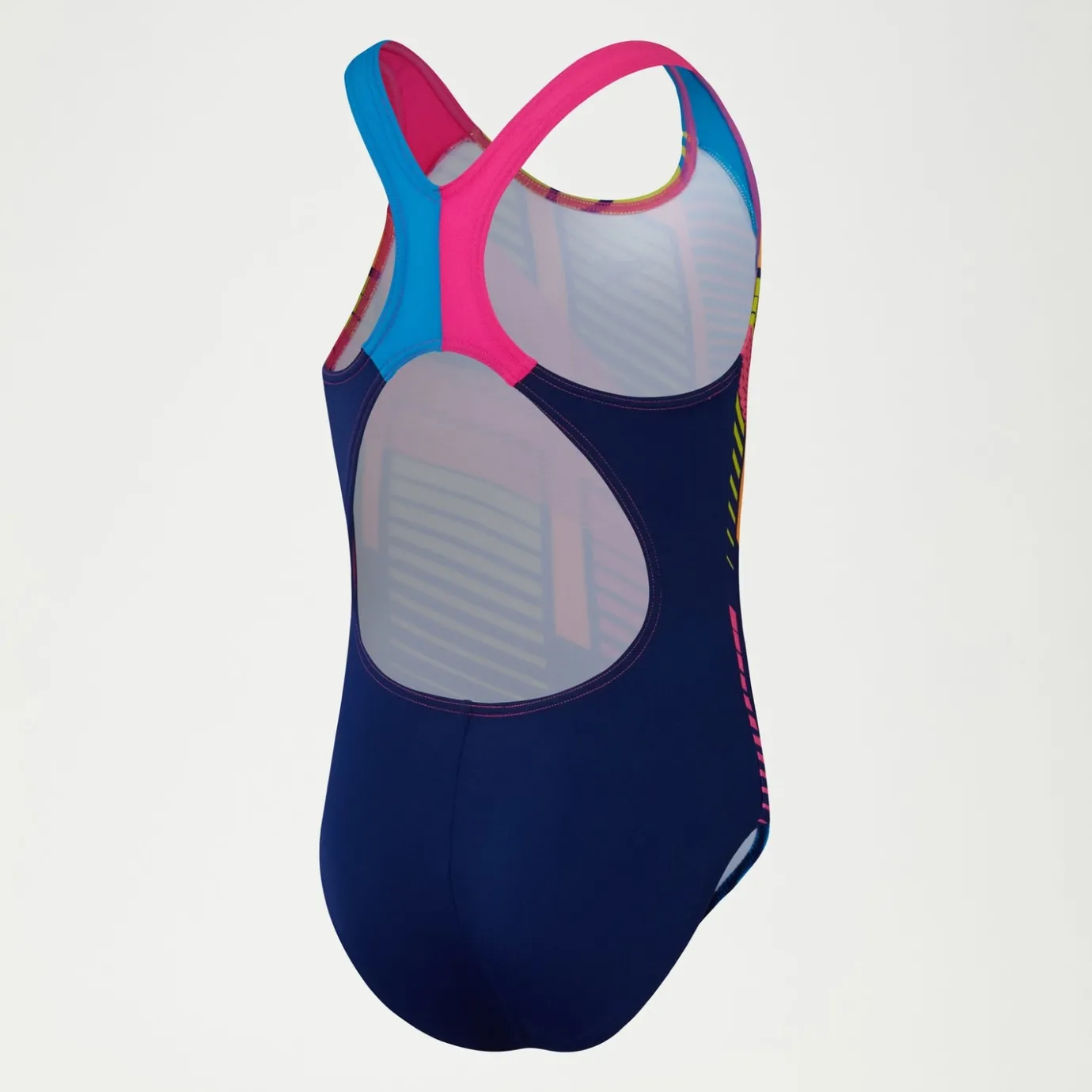 Girls Digital Placement Splashback Swimsuit Blue/Pink*Speedo Online