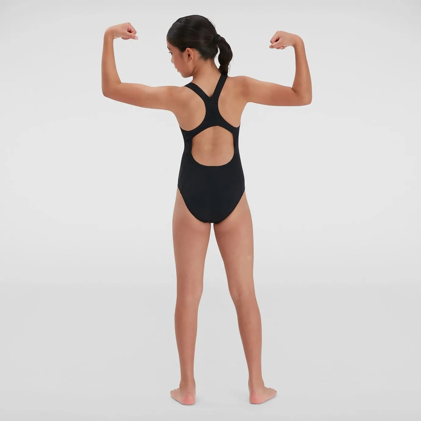 Girls' Endurance+ Medalist Swimsuit Black*Speedo Fashion