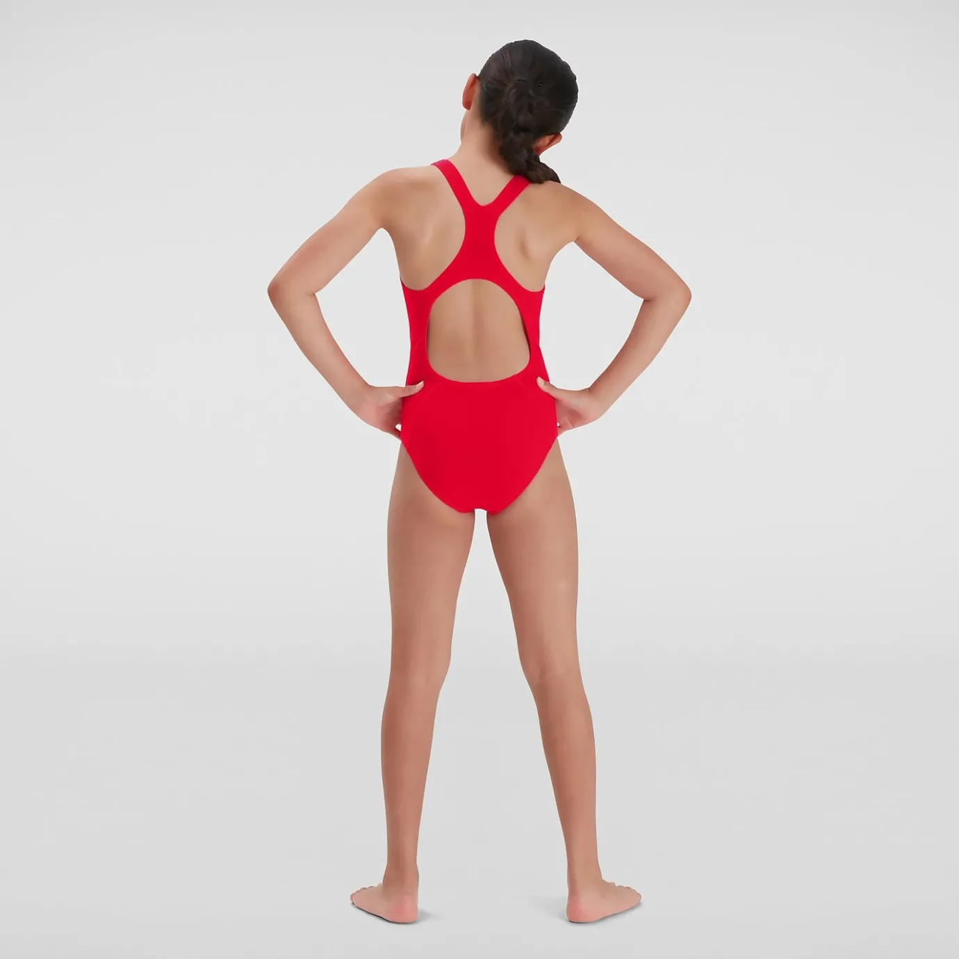 Girls' Endurance+ Medalist Swimsuit Red*Speedo Cheap