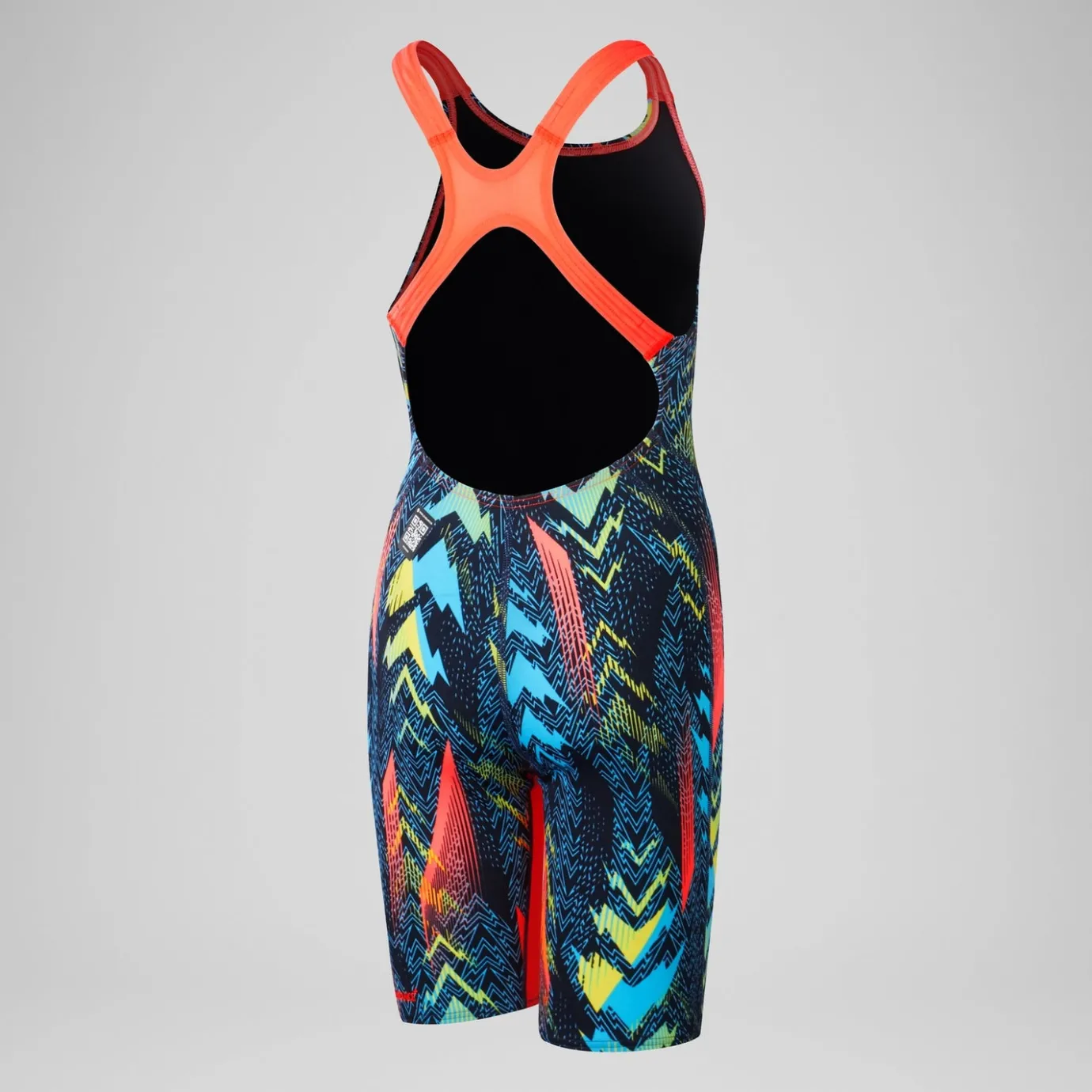 Girls' Fastskin Endurance+ Max Openback Kneeskin Teal/Blue/Red*Speedo Sale