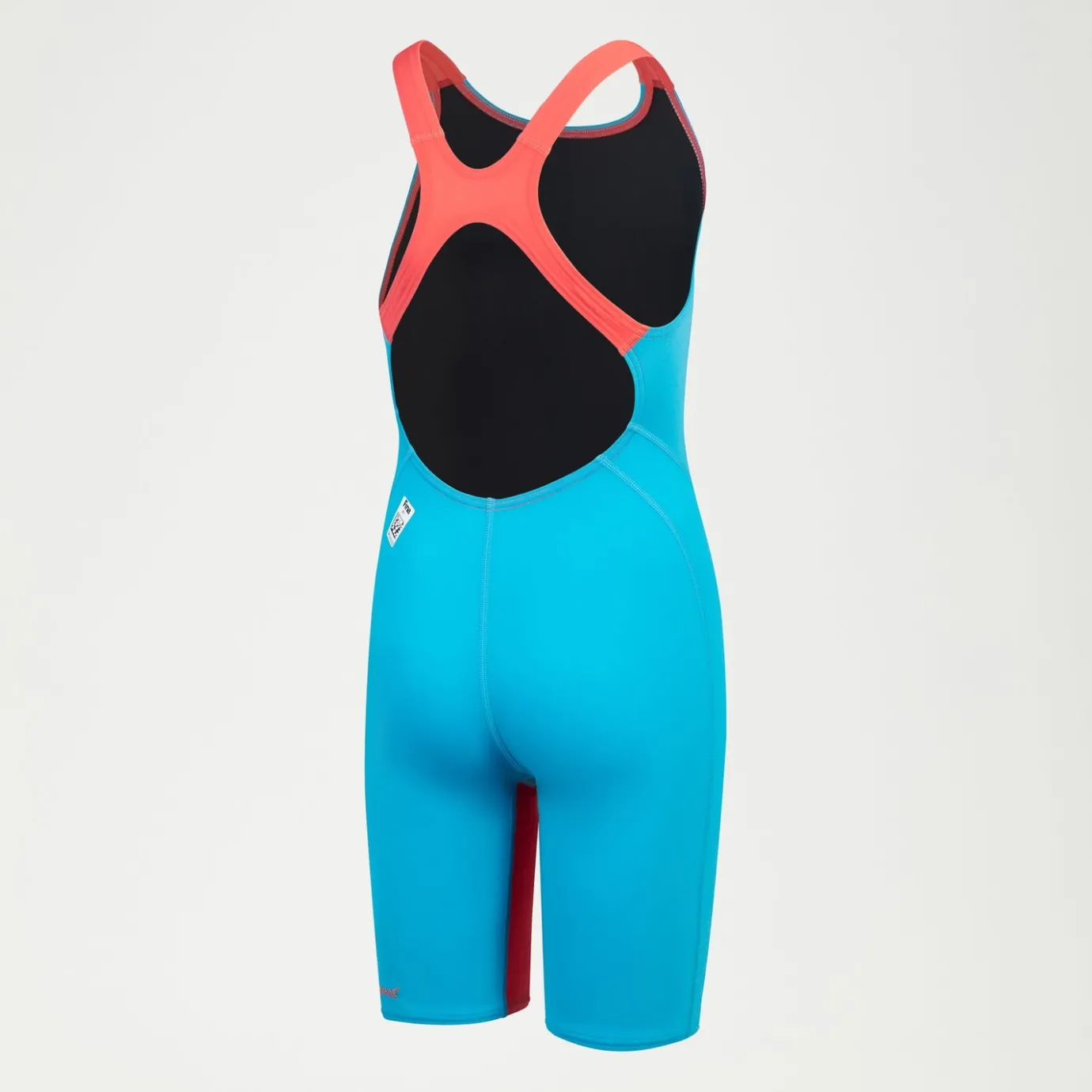 Girls Fastskin Junior Endurance+ Max Openback Kneeskin Blue/Red*Speedo Discount