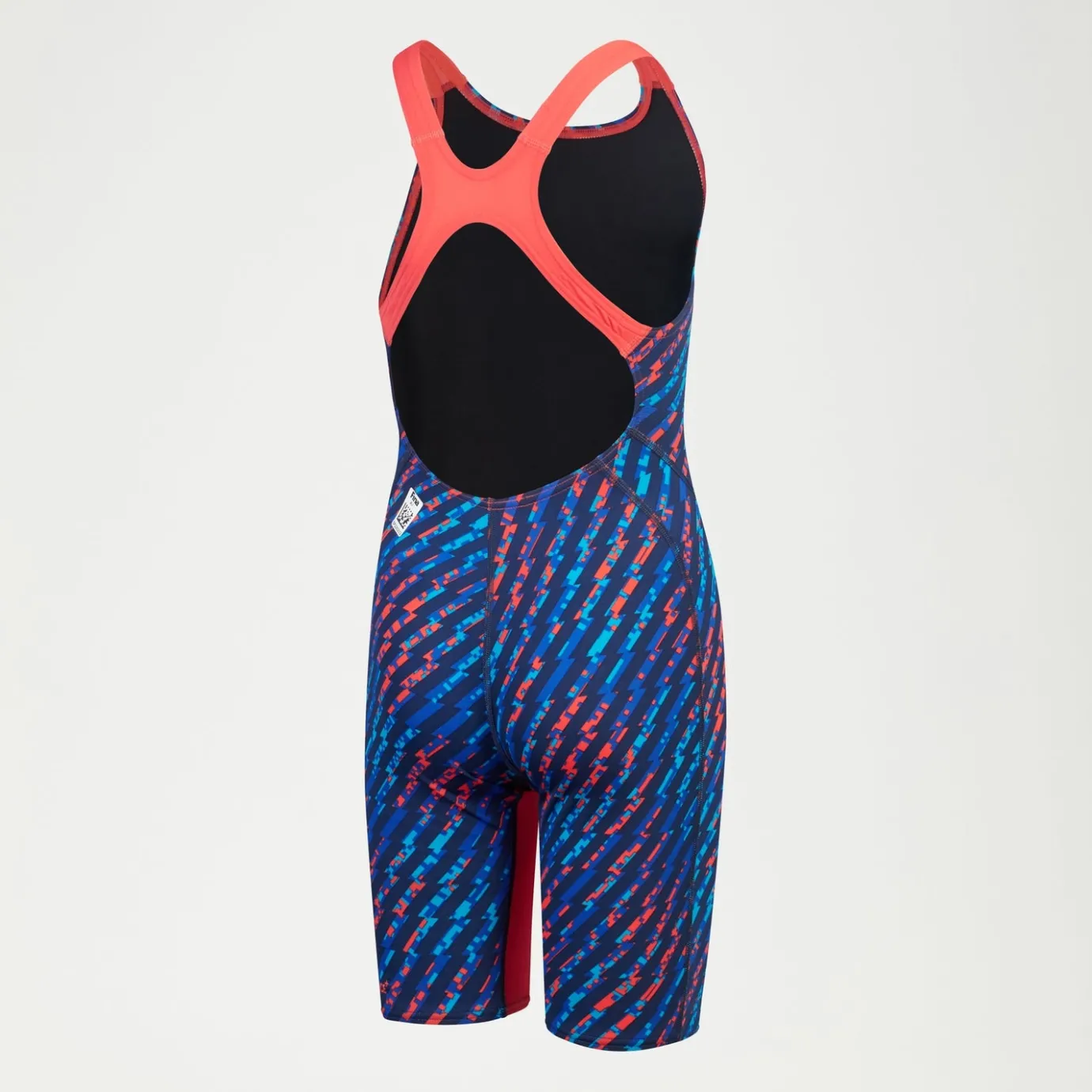 Girls Fastskin Junior Endurance+ Max Openback Kneeskin Blue/Red*Speedo Outlet
