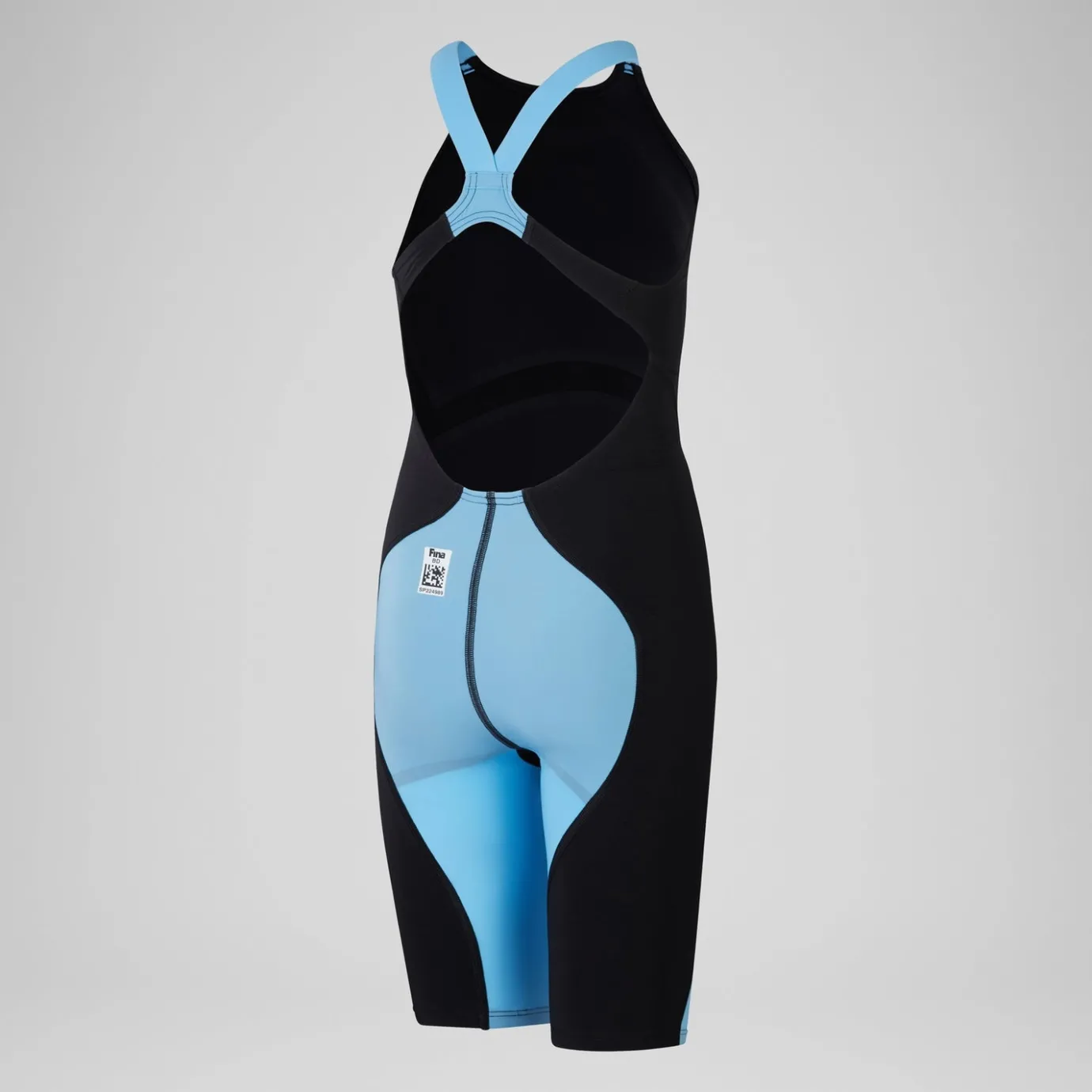 Girls' Fastskin LZR Ignite Kneeskin Black/Blue*Speedo Sale