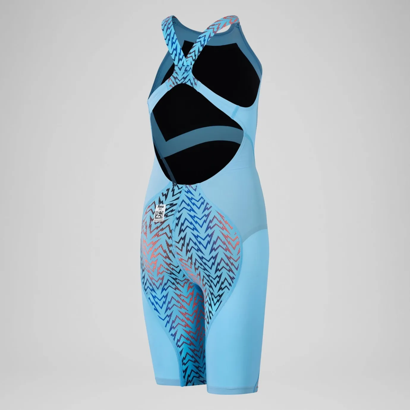 Girls' Fastskin LZR Ignite Kneeskin Blue/Red*Speedo Best Sale