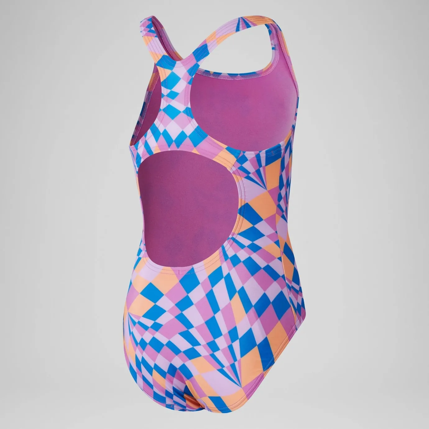 Girls' Printed Medalist Swimsuit Pink*Speedo Outlet