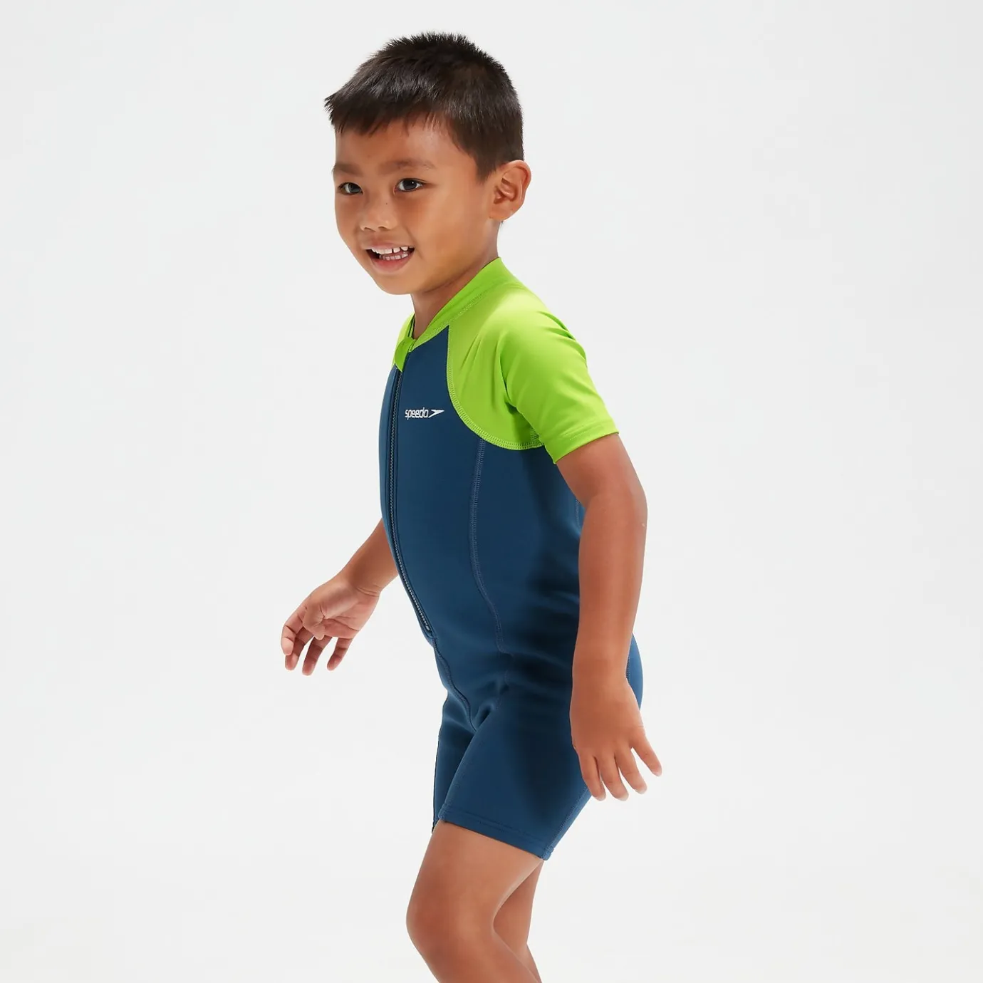 Infant Boy's Learn To Swim Essential Wetsuit Blue*Speedo Outlet