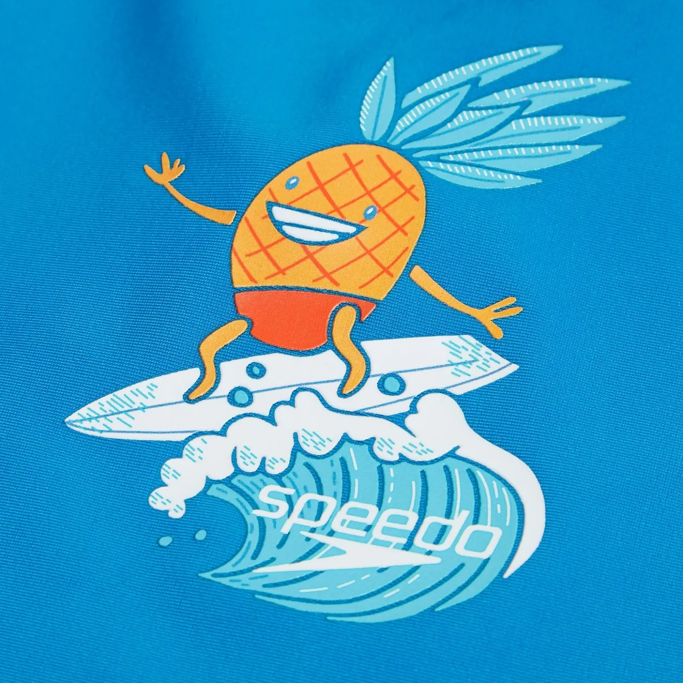Infant Boys' Long Sleeve Printed Rash Top Blue/Yellow*Speedo Shop