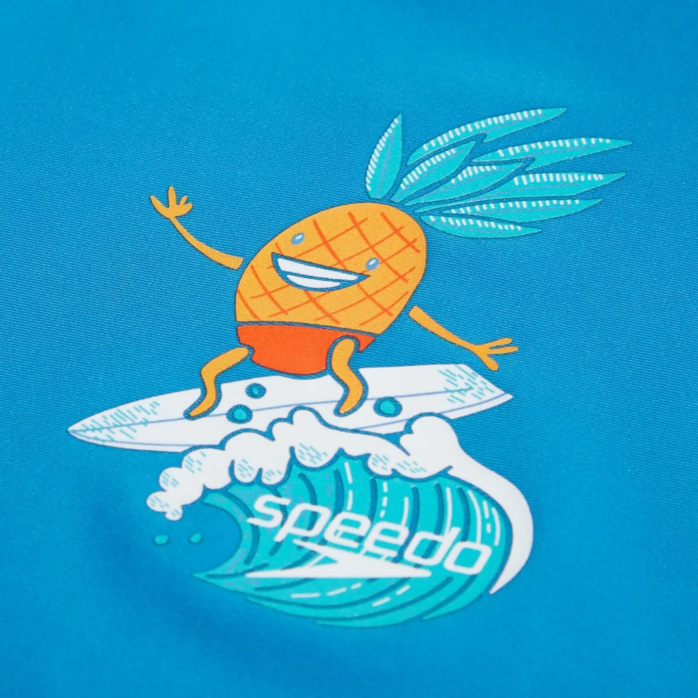 Infant Boys' Short Sleeve Printed Rash Top Set Blue/Yellow*Speedo Cheap
