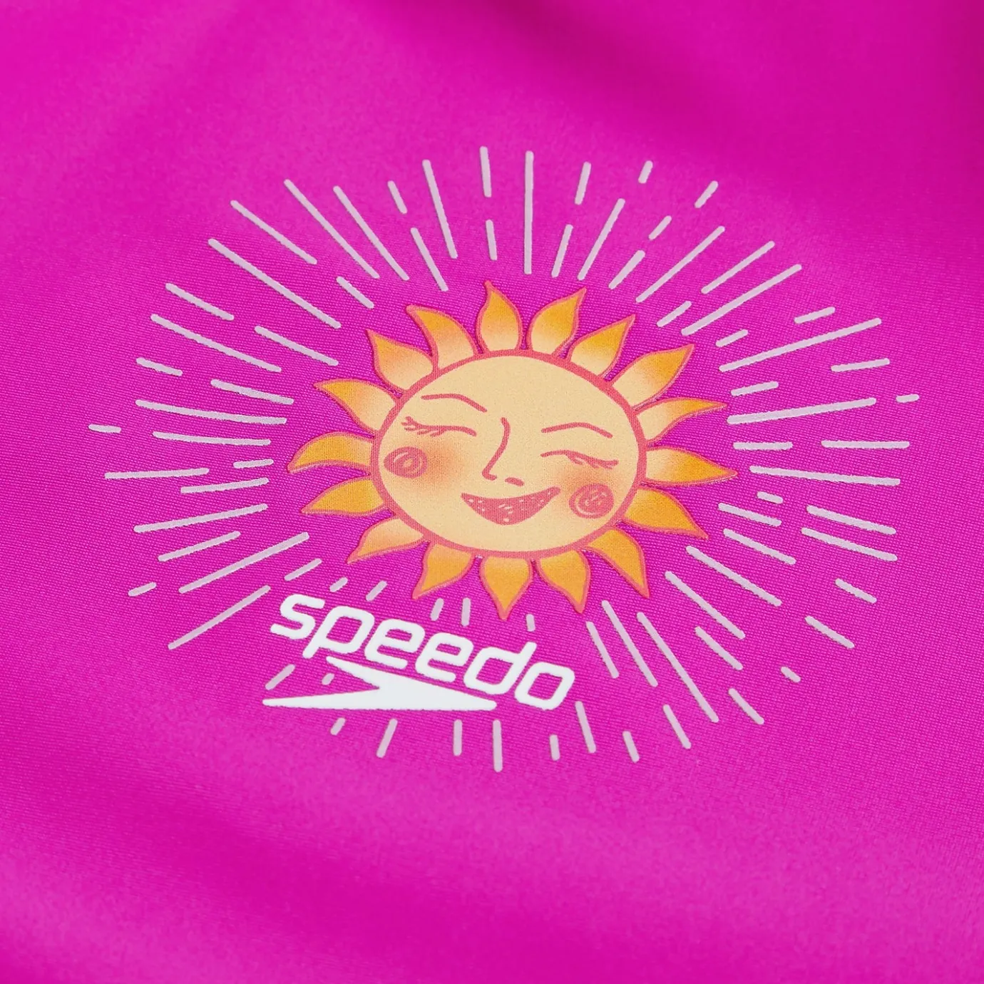 Infant Girls' Digital Short Sleeve Rash Top Set Purple/Yellow*Speedo Discount