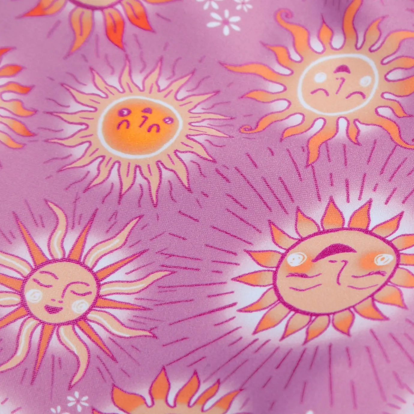 Infant Girls' Digital Short Sleeve Rash Top Set Purple/Yellow*Speedo Discount