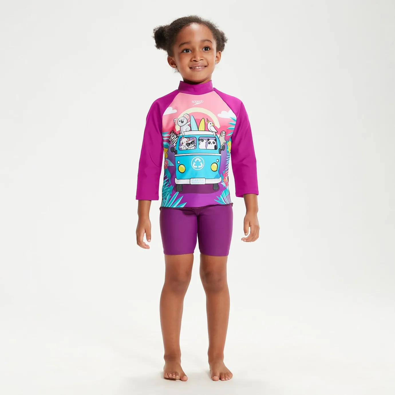 Infant Girls' Long Sleeve Rash Top Purple*Speedo Online