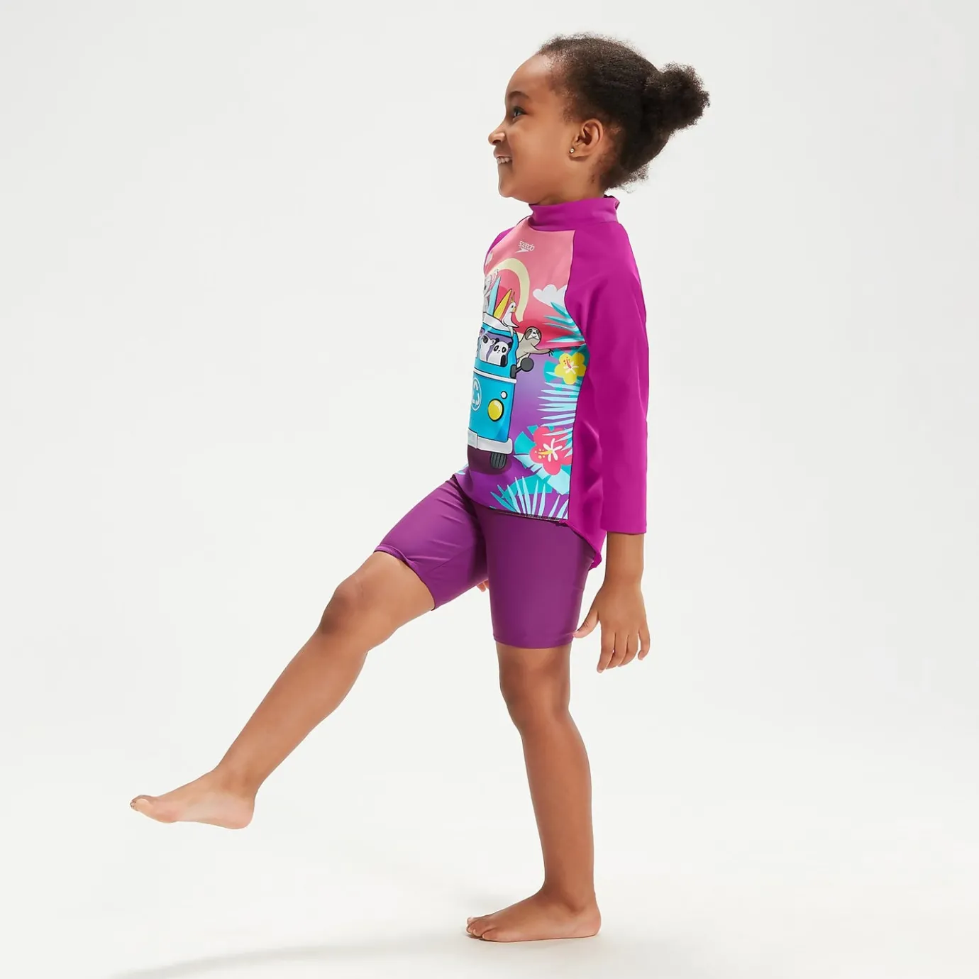 Infant Girls' Long Sleeve Rash Top Purple*Speedo Online
