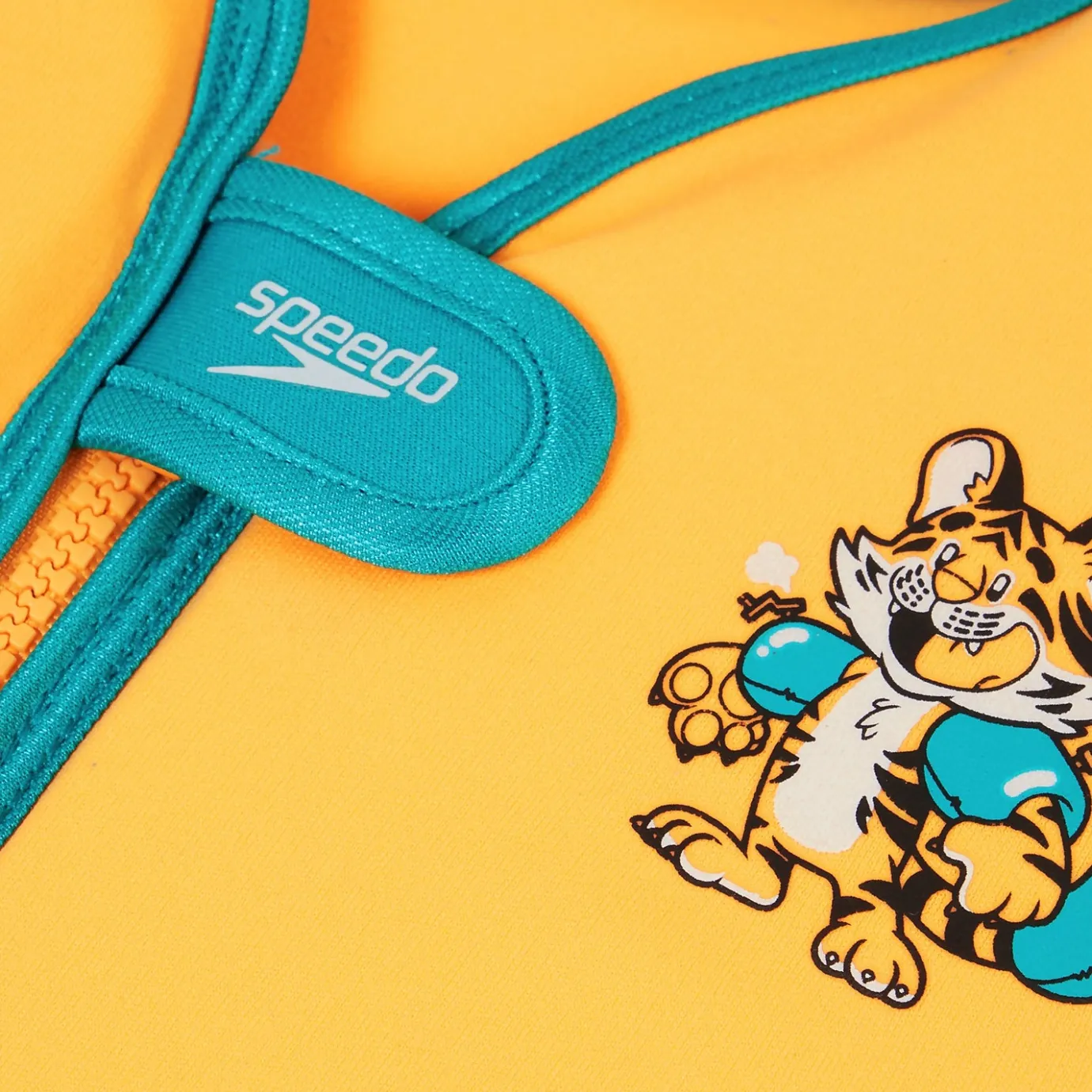 Infant Learn to Swim Aanadi Bengali Tiger Cub Float Vest Orange*Speedo Best