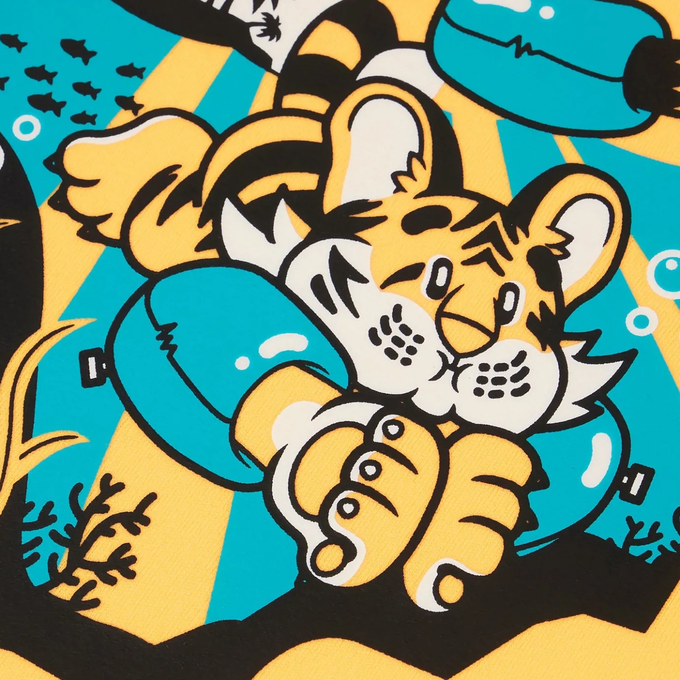 Infant Learn to Swim Aanadi Bengali Tiger Cub Float Vest Orange*Speedo Best