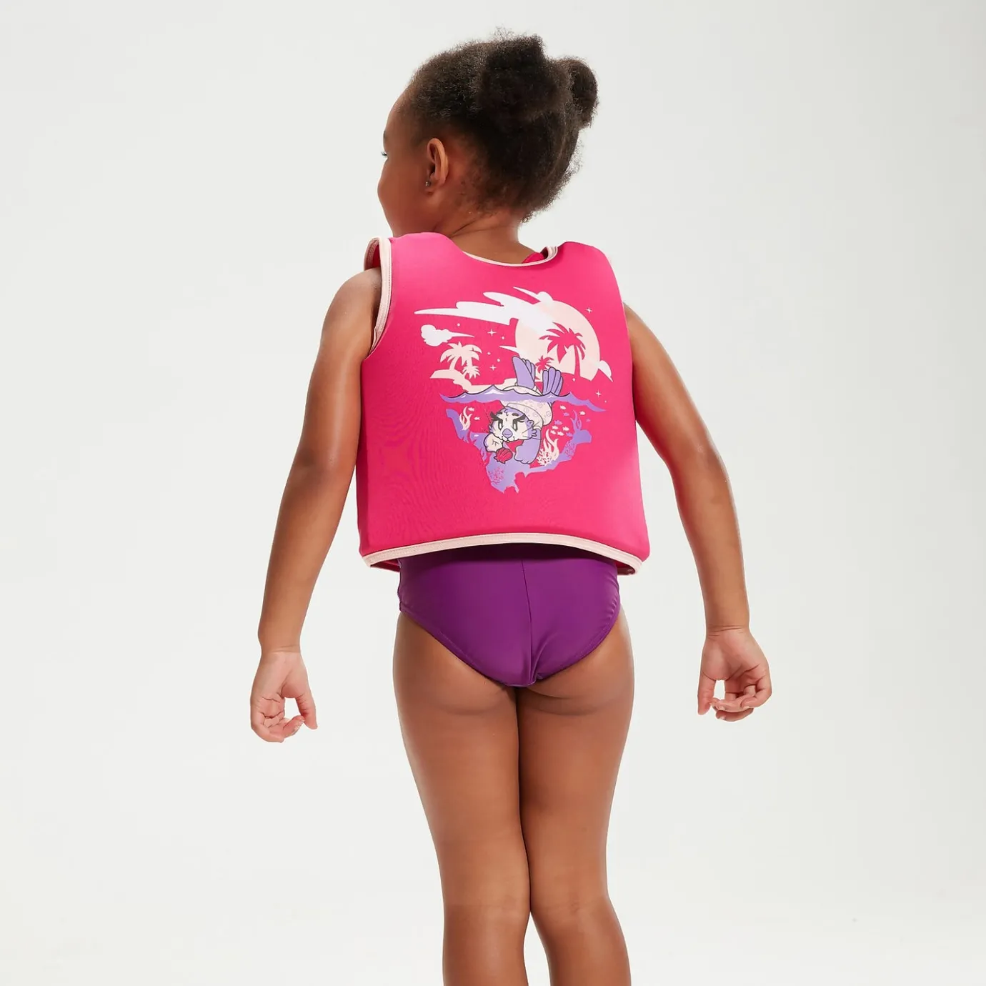 Infant Learn to Swim Aria Sea Otter Float Vest Pink*Speedo Hot