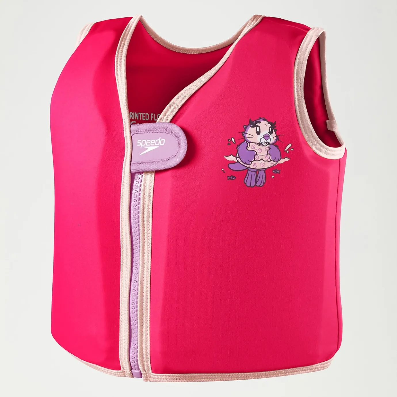 Infant Learn to Swim Aria Sea Otter Float Vest Pink*Speedo Hot