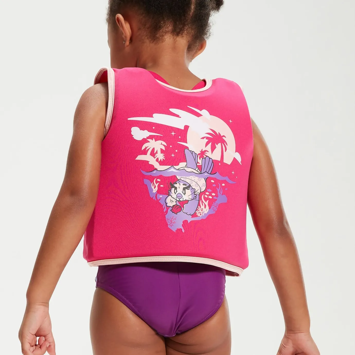 Infant Learn to Swim Aria Sea Otter Float Vest Pink*Speedo Hot