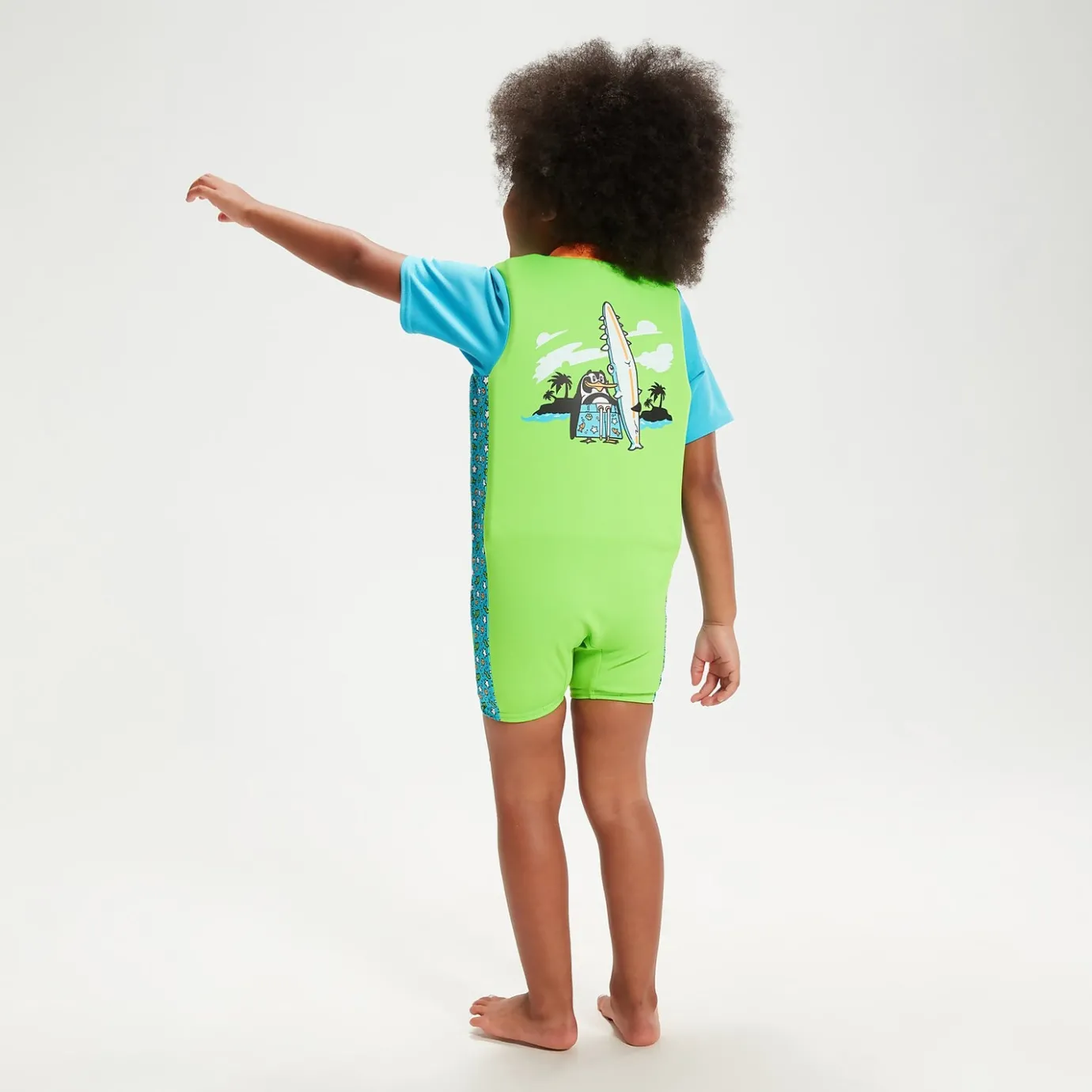 Infant Learn to Swim Chima African Penguin Float Suit Green*Speedo Shop