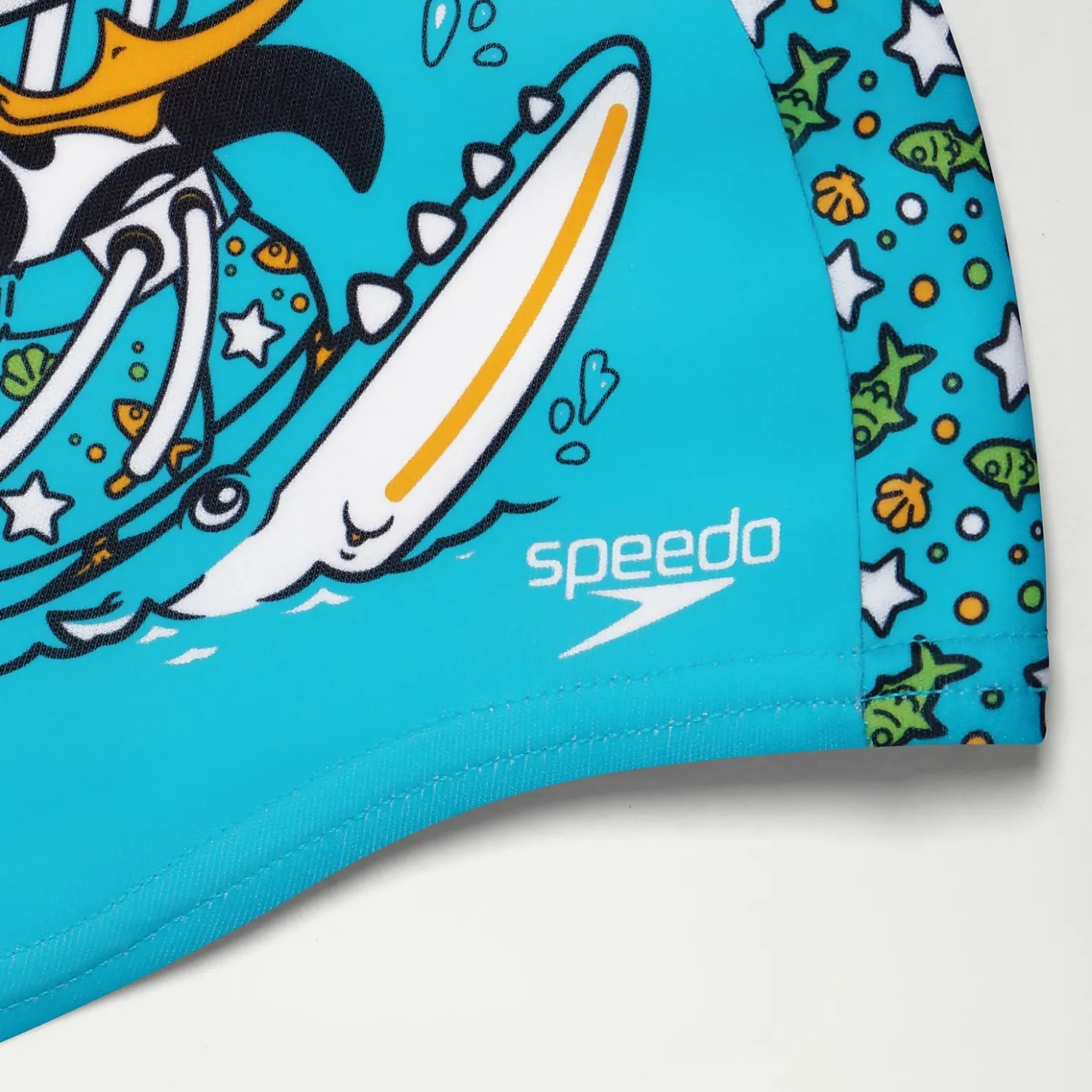 Infant Learn to Swim Chima African Penguin Polyester Cap Blue*Speedo Online