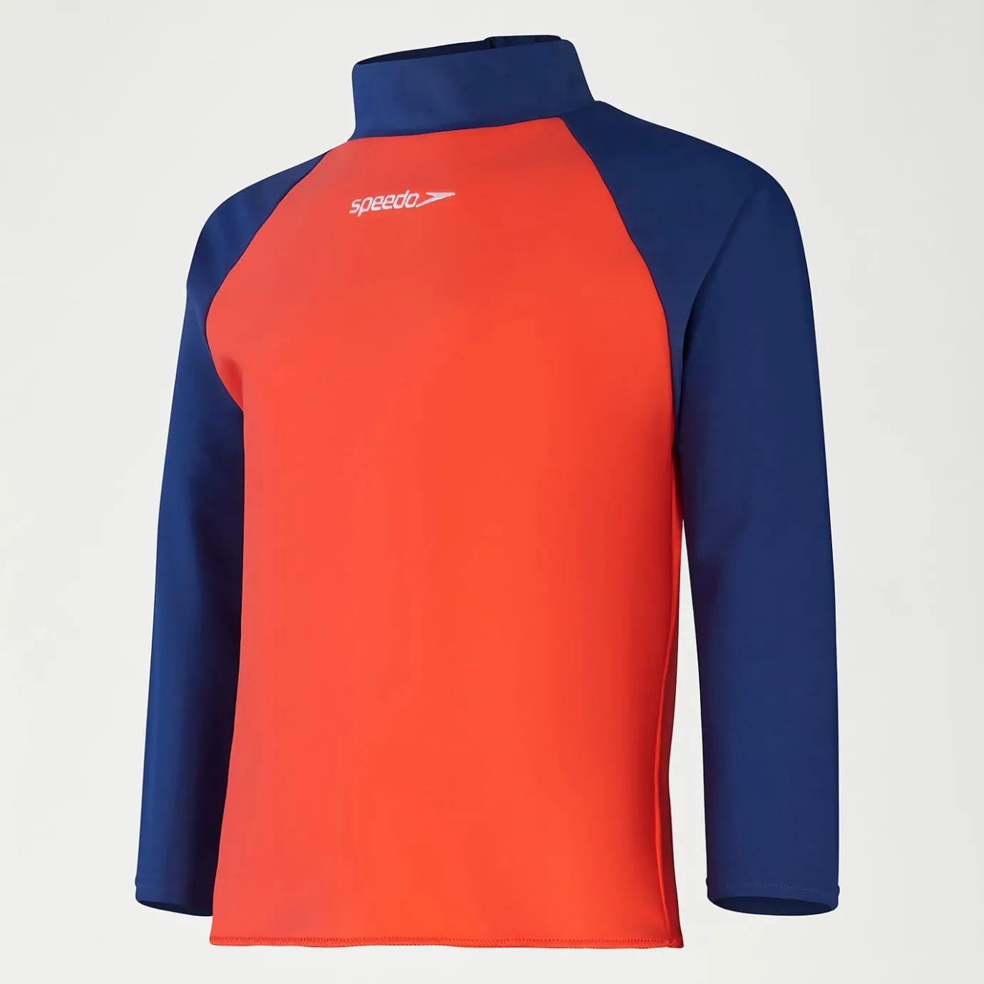 Infant Unisex Learn To Swim Essential Rash Top Blue/Coral*Speedo Online
