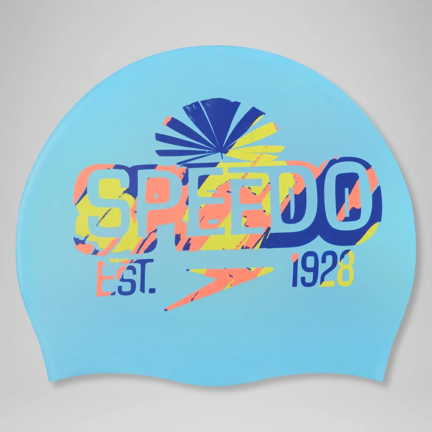 Junior Reversible Slogan Cap Blue/Yellow*Speedo Cheap