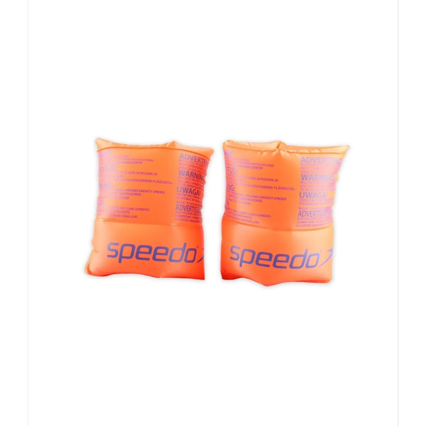 Junior Roll Up Armbands Orange*Speedo New