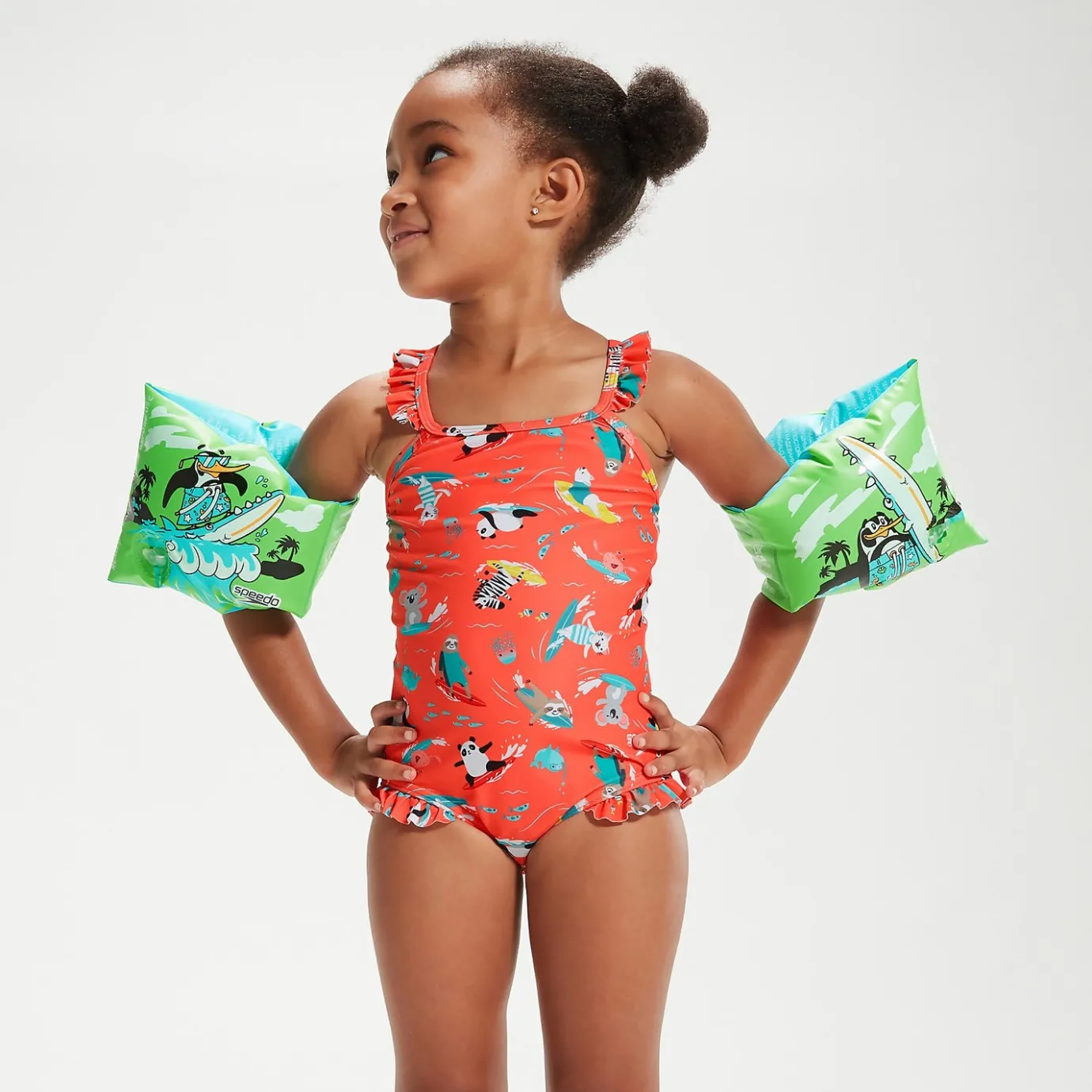 Learn to Swim Chima African Penguin Armbands*Speedo Clearance