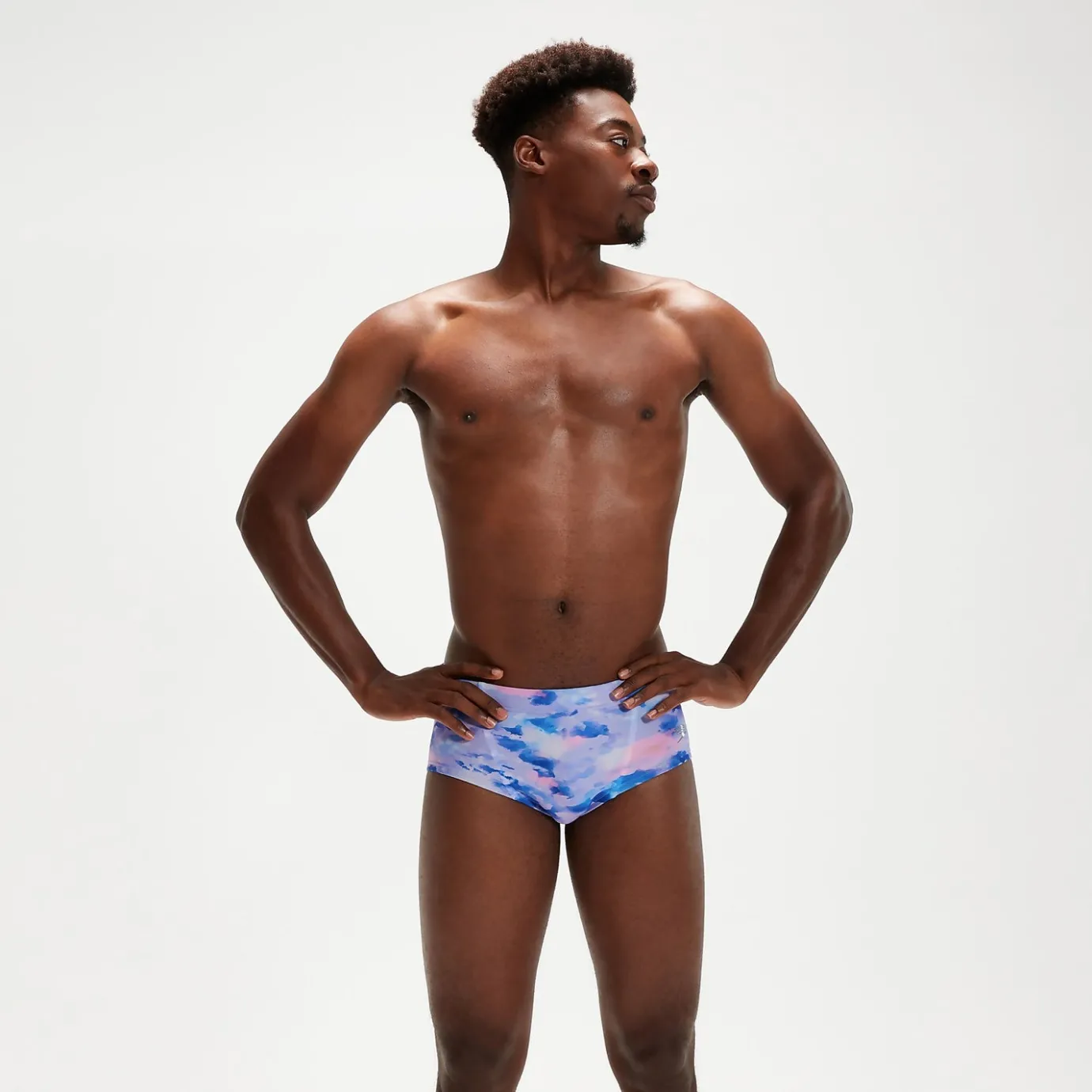 Men's 13.5cm Club Training Clearwater Dawn Brief Lilac*Speedo Outlet