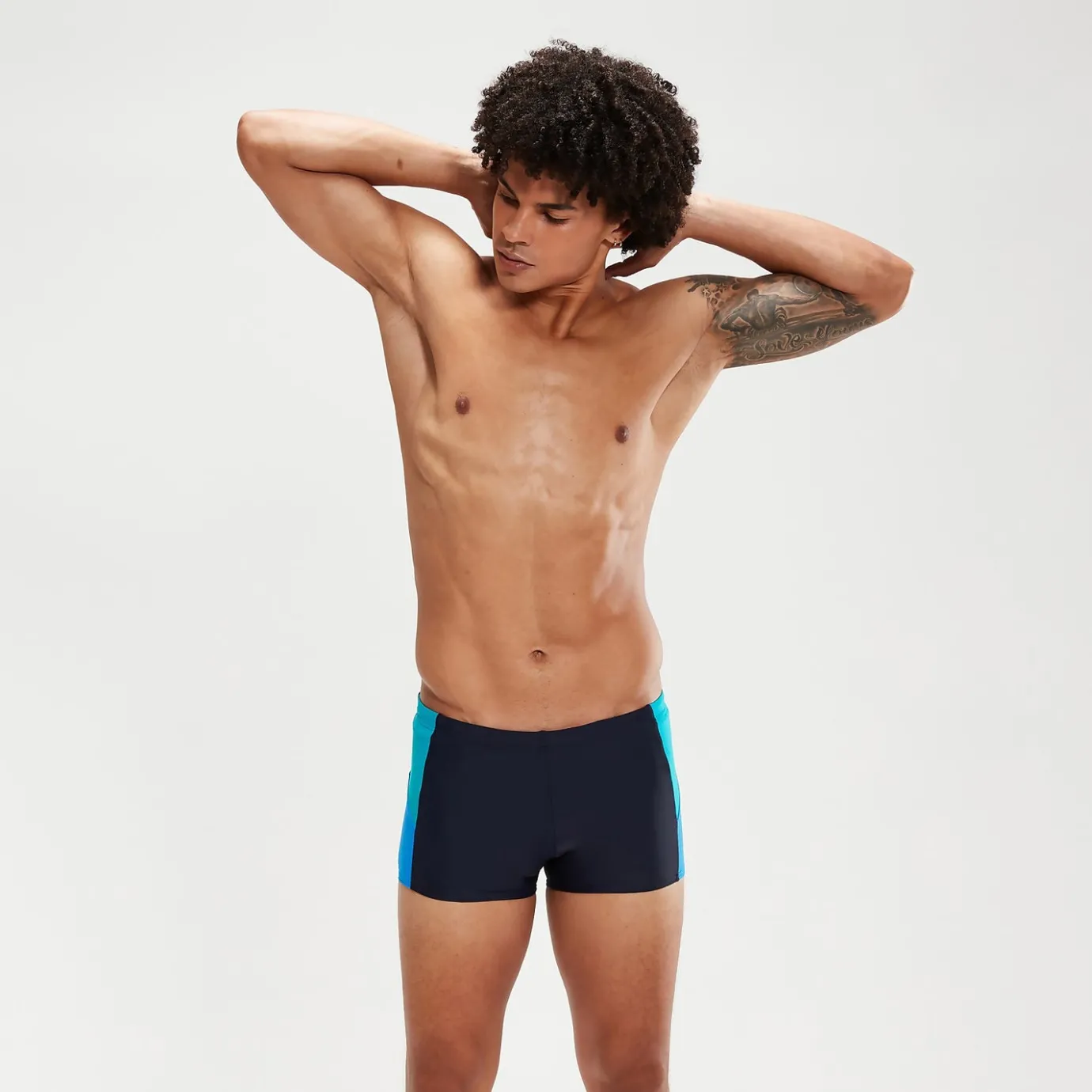 Men's Dive Aquashorts Navy/Aqua*Speedo Shop