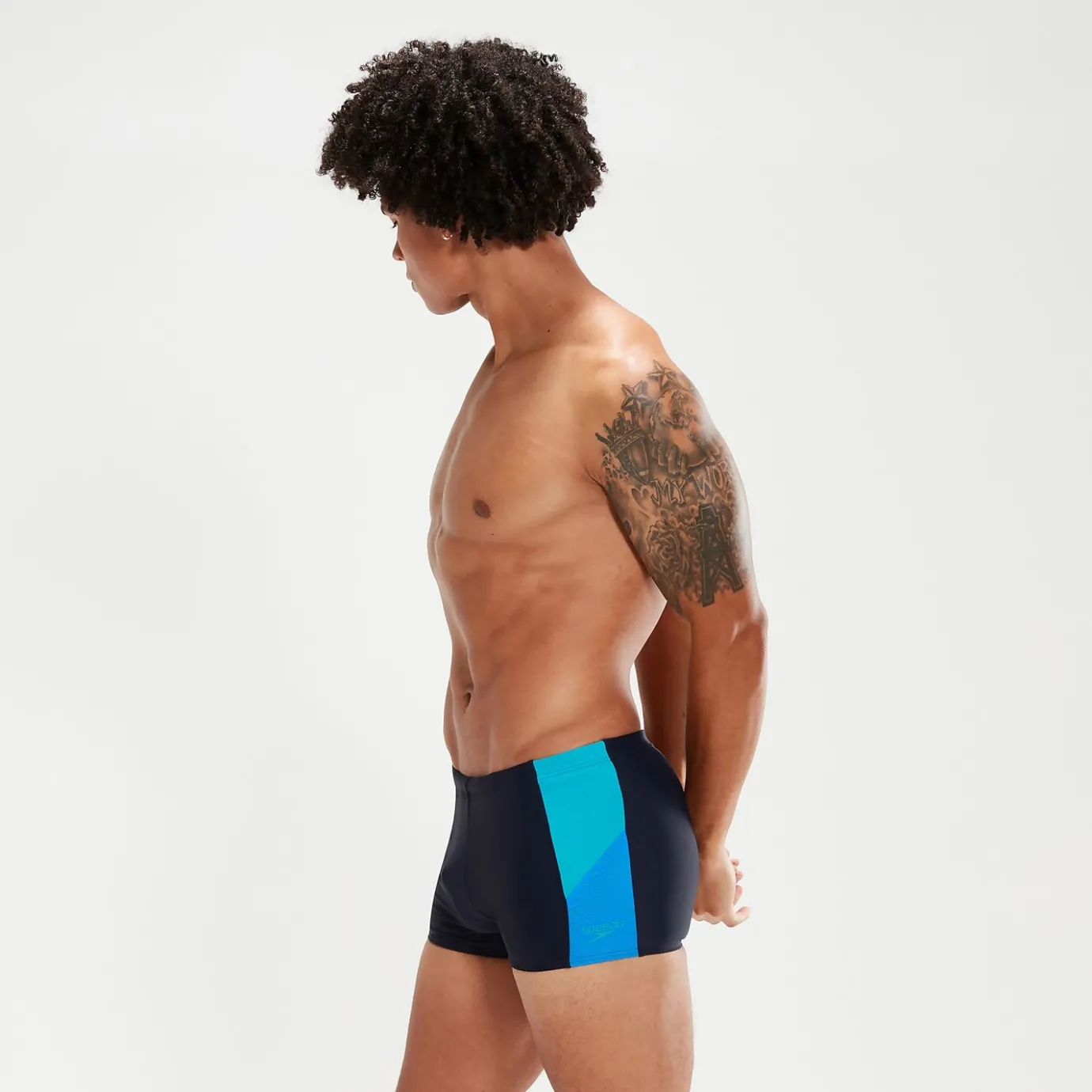 Men's Dive Aquashorts Navy/Aqua*Speedo Shop