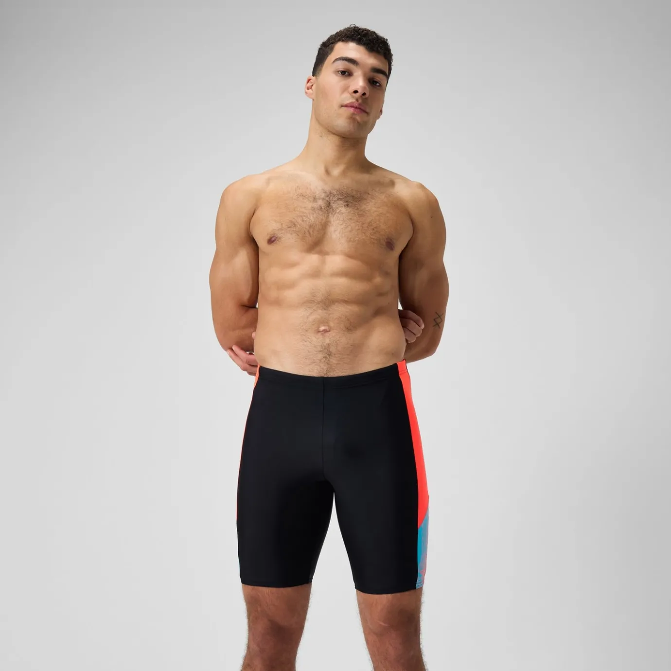 Men's Dive Jammer Black/Red*Speedo Outlet